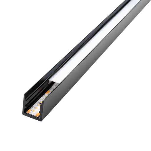 SG Leuchten - Mechanisches Zubehör/Ersatzteile für Leuchten LED-Streifensystem 391478 1,8m schwarz IN/OUT − 1 Stück