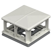 OBO Bettermann - Aufflur-Tank leer Telitank T8NL 00C 7035 225x225x125