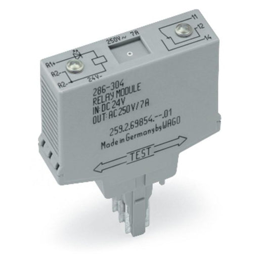WAGO GmbH &amp; Co. KG - Schaltrelais Relaisstecker 286-304 m. 1 U DC 24 V − 1 Stück by WAGO GmbH &amp; Co. KG
