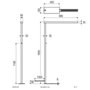 EVN Lichttechnik - Stehleuchte LED-Stehleuchte BSL501440