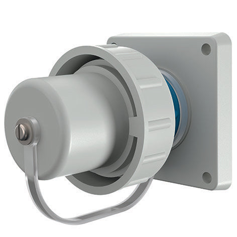 Mennekes - Schutzkontakt-Gerätestecker Schuko-Anbaustecker 10852 16A2p+E 230V IP68,BL