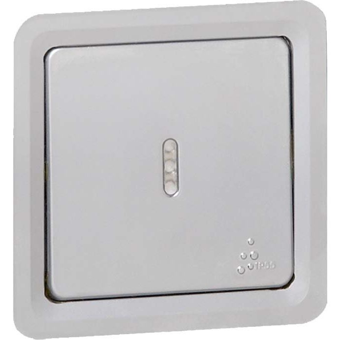 Legrand - Taster Schließer Legrand 077844 1-p IP55 IK10 grau