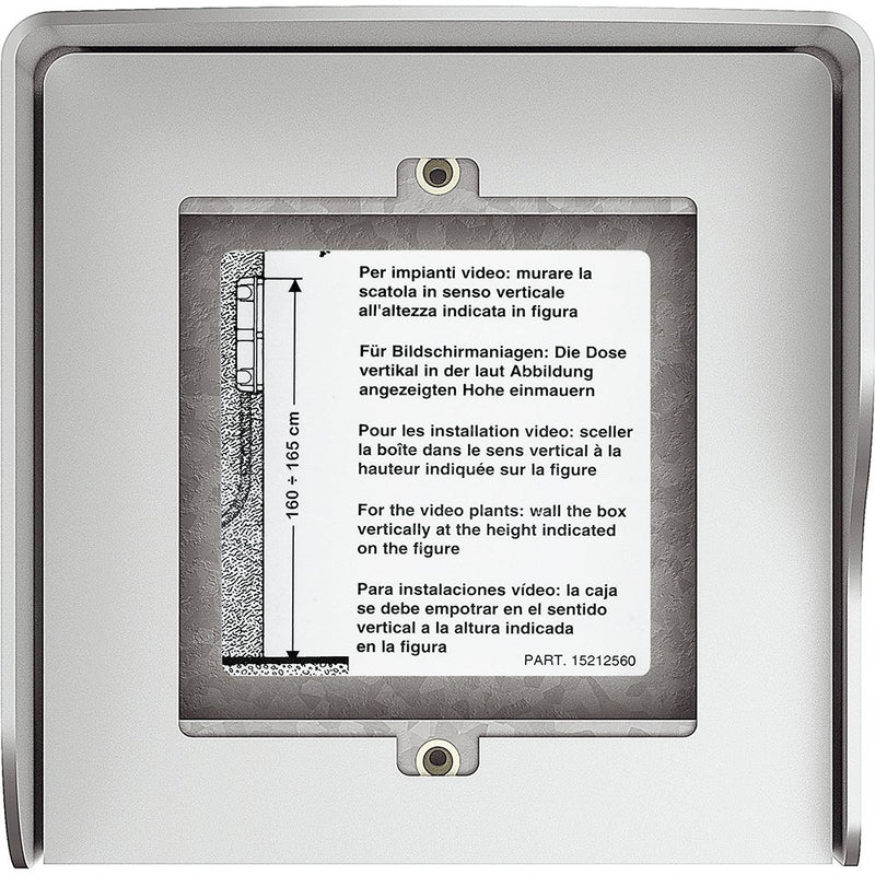 Legrand (BT) - Aufputzgehäuse für Unterputzgerät AP-Kasten 350611 Allmetal, 1 Modul