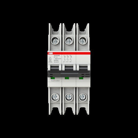 ABB Stotz S&J - Leitungsschutzschalter Sicherungsautomat SU203MR-K1 10kA, 1A, 3P, RTT