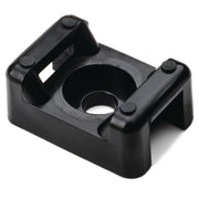 HellermannTyton - Befestigungssockel und -element für Kabelbinder Befestigungssockel CTM2-PA66-BK (100) schwarz − 100 Stück