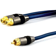 E+P Elektrik - Konfektioniertes A/V-Kabel Cinch-Adapterkabel B 91 G 0,2m,vergold.Kont