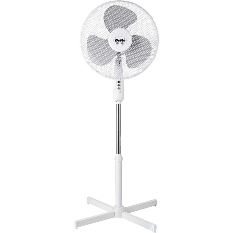 DeKon - Umluftventilator Standventilator B 418 Stratos ws 40cm, 45W, osz