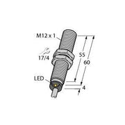 Turck - Induktiver Näherungsschalter Sensor BI2-M12-RDZ31X induktiv − 1 Stück