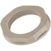 Lapp Zubehör - Gegenmutter für Kabelverschraubung SKINTOP-GMP-HF-M-12X1,5- GMP-HF-M12x1,5 R7035 RAL7035-LGY − 100 Stück