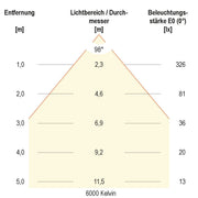 EVN Lichttechnik - Downlight/Strahler/Flutlicht LED-Einbauleuchte L0900125