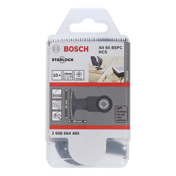 Bosch - Blatt für Oszillierer HCS Tauchsägeblatt AII 65 2608664485 BSPC Hard Wood 40 x