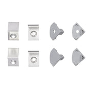 Nobile - Zubehör/Ersatzteile für Lichtschlauch/-band Ersatzkit f. Alu Eckprofil 5011146809 grau − 1 Stück
