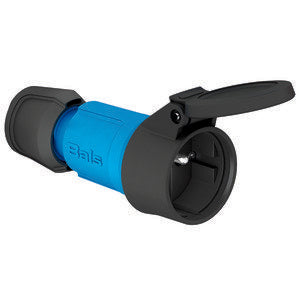 Bals Elektrotech - Schutzkontaktkupplung Schutzkontakt-Kupplung 7490 16A 250V IP44, blau − 20 Stück