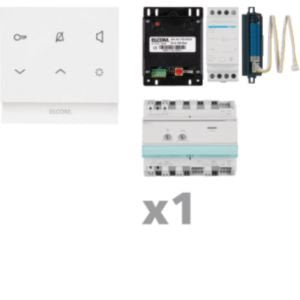 Elcom - Türsprech-Set Audio-Kit i2 REK421Y 1Tln.2Draht ELCTOUCH