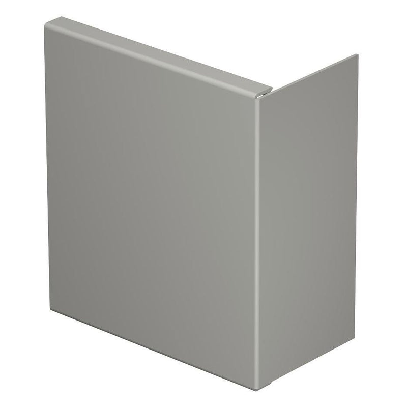 OBO Bettermann - Endstück für Leitungsführungskanal Endstück WDK HE80170GR 80x170mm, PVC − 10 Stück