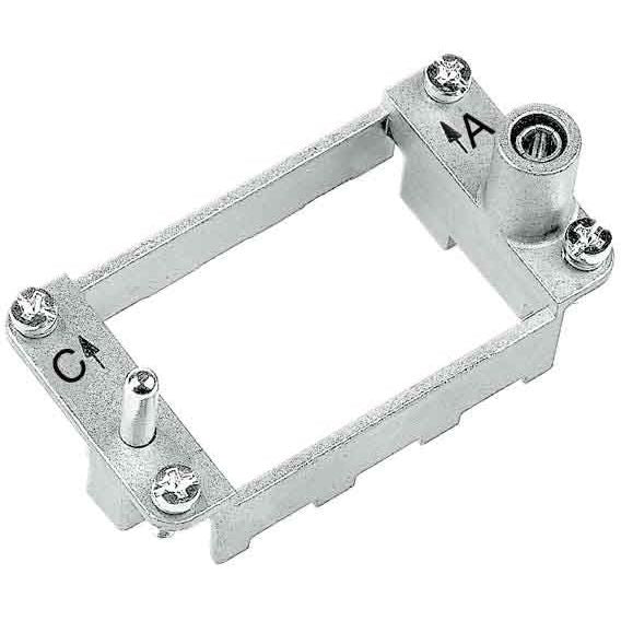 Harting - Befestigungselement für Industriesteckverbinder Halterahmen 09140100301 − 2 Stück