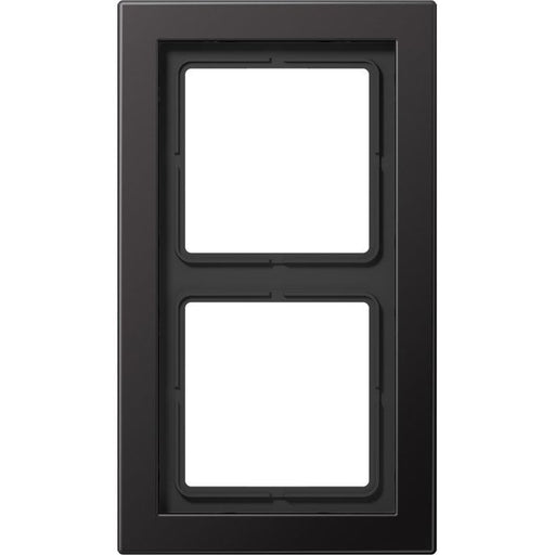 Jung - Abdeckrahmen Rahmen 2-fach ALD 2982 D waage/senkrecht