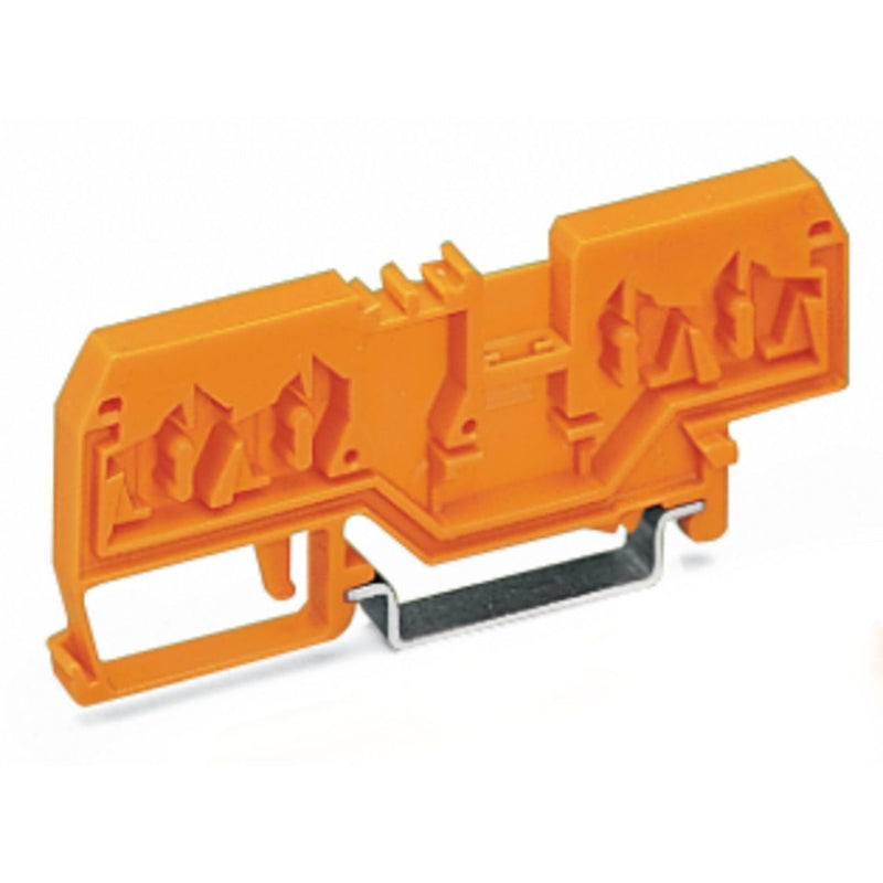 WAGO - Zubehör/Ersatzteile für Klemmen Konturengl. Distanzgehäuse 280-835/056-000 orange − 25 Stück