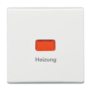 Busch-Jaeger - Abdeckung/Bedienelement für Installationsschalterprogramme Wippe aws 2102 H-34 Heizung-Notschalter