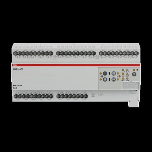 ABB Stotz S&J - Bussystem-Schaltaktor Schalt-/Jalousieaktor SAH/S24.6.7.1 24fach 6A, REG