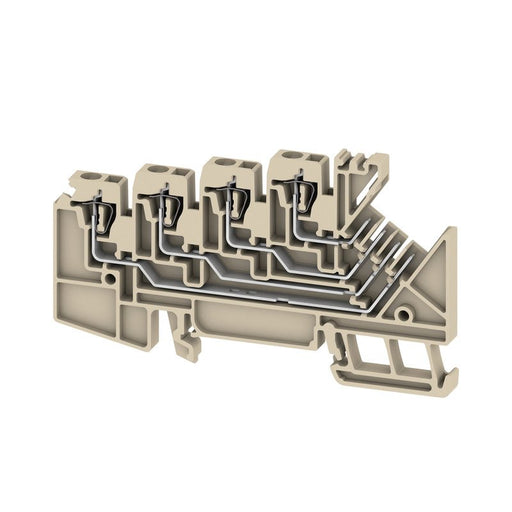 Weidmüller - Durchgangs-Reihenklemme Klemme ZRV 1.5#1698161001 Federanschl.,1.5mm² − 50 Stück