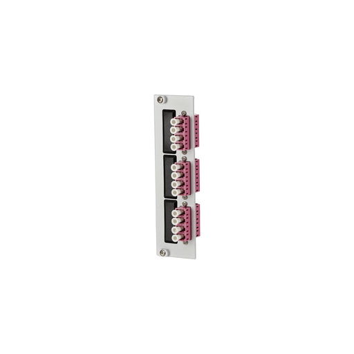 Metz Connect - Patchpanel LWL Frontplatte OpDAT REGpro 15024A7903-E 3xQ-LC violett