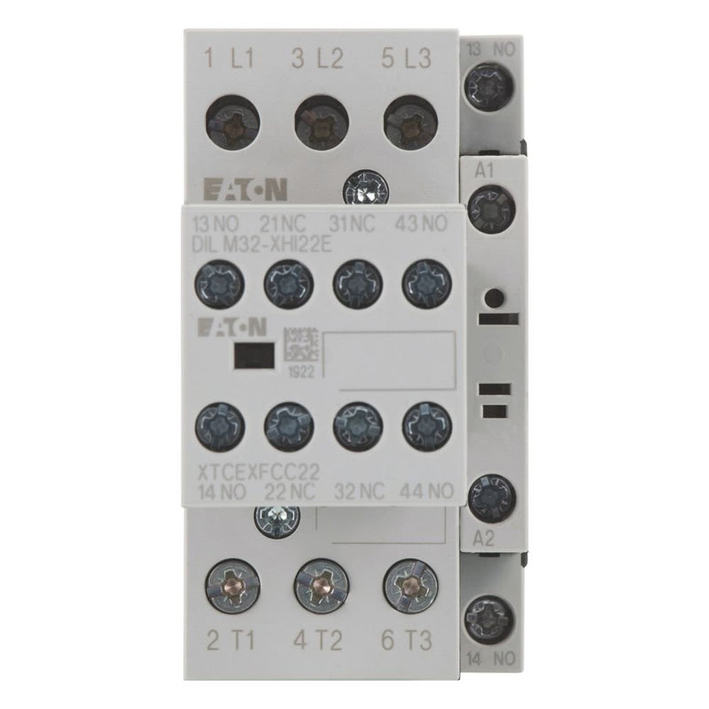 Eaton - Leistungsschütz zum Schalten von Wechselstrom Leistungsschütz DILM25-22(RDC24) 11kW/400V