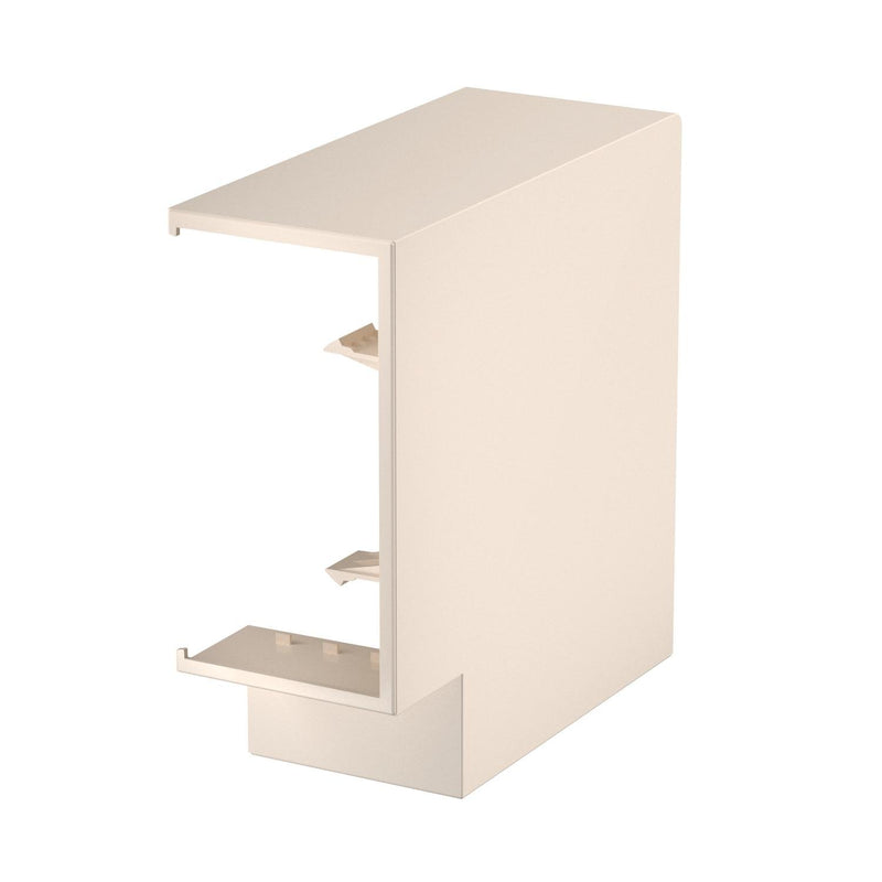Rehau - Flachwinkel für Geräteeinbaukanal SIGNA BASE Flachwinkel BRK FW70130 cws 70x130, RAL9001