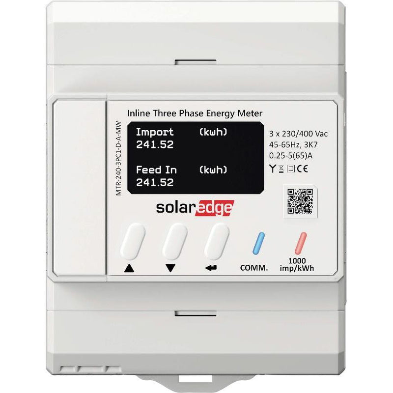 SolarEdge - Elektrizitätszähler Inline Energy Meter MTR-240-3PC1-D-A-MW 1PH/3PH 230/400V 65A