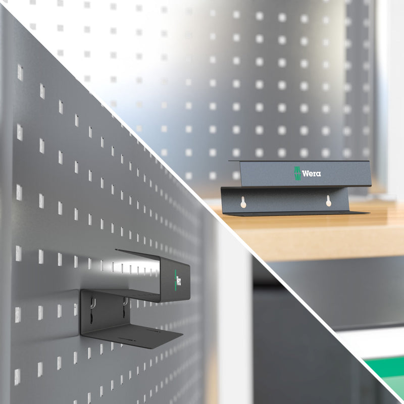 Wera - Zubehör/Ersatzteile für Werkzeugkasten, -schrank, -wagen und Werkbank Metallrack 05136426001 4 Quergriff 7