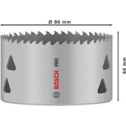 Bosch - Lochsäge PRO Multi Material 2608901529 Lochsäge 86 mm mit