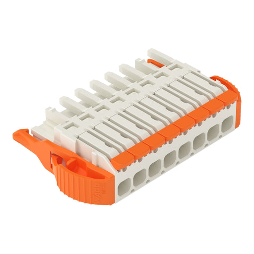 WAGO - Kabelsteckverbinder für Leiterplattensteckverbinder Federleiste 1-Leiter Hebel 2721-1108/037-000 Push-in Cage Clamp − 50 Stück