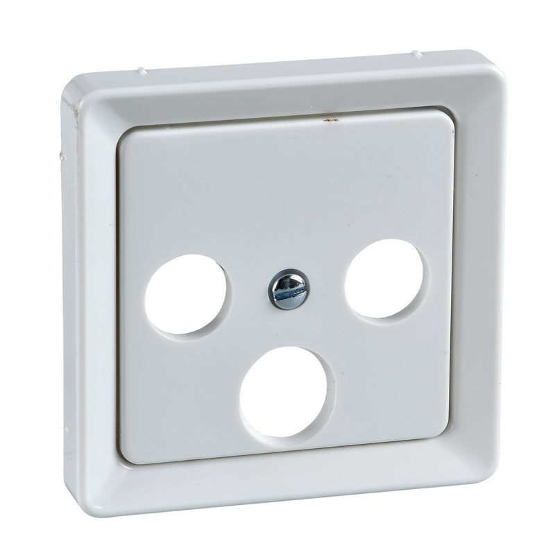 Elso - Einsatz/Abdeckung für Kommunikationstechnik Zentralplatte rw 206034 für SAT-Dose 3-Loch