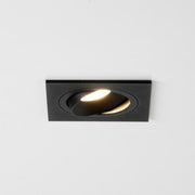 Brumberg Leuchten - Downlight/Strahler/Flutlicht Einbaumodul quadratisch 45011180 strukturschwarz