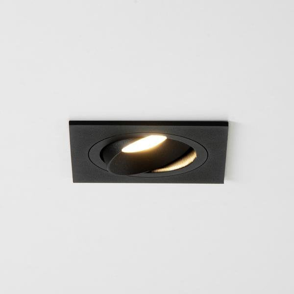 Brumberg Leuchten - Downlight/Strahler/Flutlicht Einbaumodul quadratisch 45011180 strukturschwarz