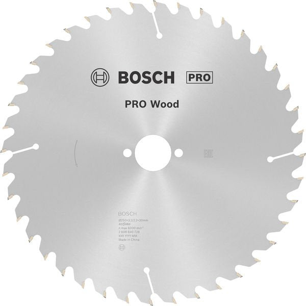 Bosch - Kreissägeblatt PRO Wood Kreissägeblatt, 2608640728 235 x 2,8 x 30 mm