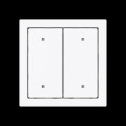 Busch-Jaeger - Abdeckung/Bedienelement für Installationsschalterprogramme Wippe für Elektroniktaster 2570-20-44G 2-fach
