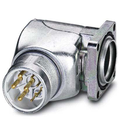 Phoenix Contact - Rundsteckverbinder, feldkonfektionierbar (Industriesteckverbinder) Gerätesteckverbinder SF-5EP1N8AAK00 Vorderwand − 16 Stück