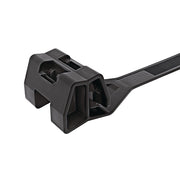 HellermannTyton - Kabelbinder Befestigungsbinder 111-01672(500) schwarz − 500 Stück
