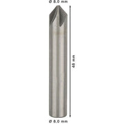 Bosch - Versenkbohrer PRO Steel HSS Kegelsenker, 2608596664 8 x 48 mm, M4