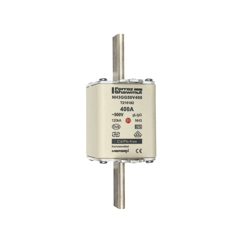 Mersen - Messersicherung NH-Sicherungseinsatz SF NH3GG50V400 Gr.3 gG 400A/500V KM