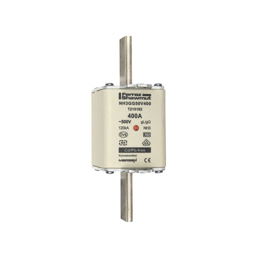 Mersen - Messersicherung NH-Sicherungseinsatz SF NH3GG50V400 Gr.3 gG 400A/500V KM