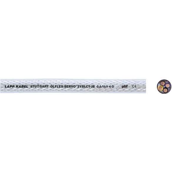 Lapp Kabel&Leitung - Energiekabel >= 1 kV, für ortsveränderlichen Einsatz ÖLFLEX SERVO 2YSLCY-JB 0036433/500 4G50 − 500 Meter