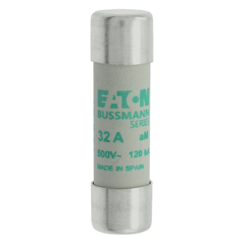 Eaton - Zylindrische Sicherung Sicherungseinsatz Nieders. CYLINDRICA#C14M32 32A AC 500V 120kA − 10 Stück