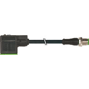 Murrelektronik - Konfektioniertes Sensor-Aktor-Kabel M12 St. ger.Ventilst BF A 7000-40881-6160030 3x0,75 schwarz 0,3m