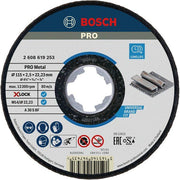 Bosch - Trenn-/Schleifscheibe PRO Metal X-Lock 2608619253 Trennscheibe 115 x