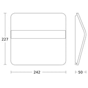 Steinel - Decken-/Wandleuchte Solarleuchte XSolar LH-N 4000K 50 x 242 x 227 mm
