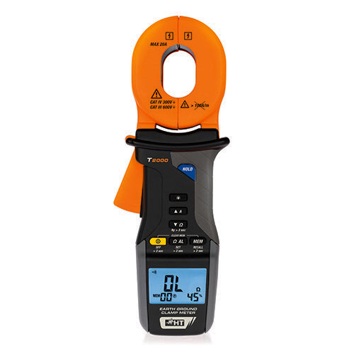 HT Instruments - Erdungsmessgerät Digitale Erdungsmesszange T2000