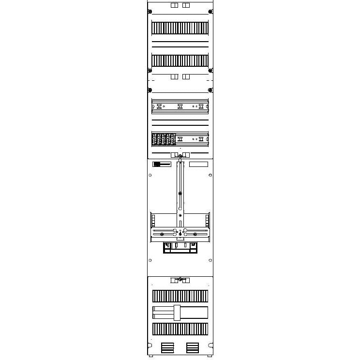 ABN - Zählerfeld Zählerplatz ZV19001 3Pkt 1Z