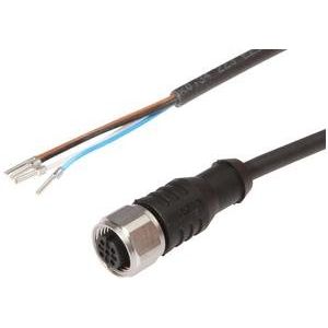Ipf Electronic - Konfektioniertes Sensor-Aktor-Kabel Anschlussleitung, 15m, M12 VKAEC615 Dose 4polig gerade